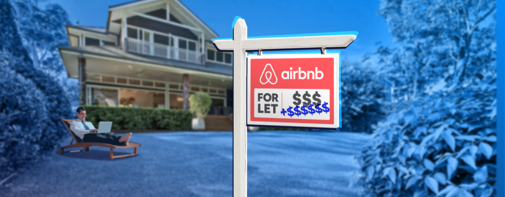 Airbnb is booking out