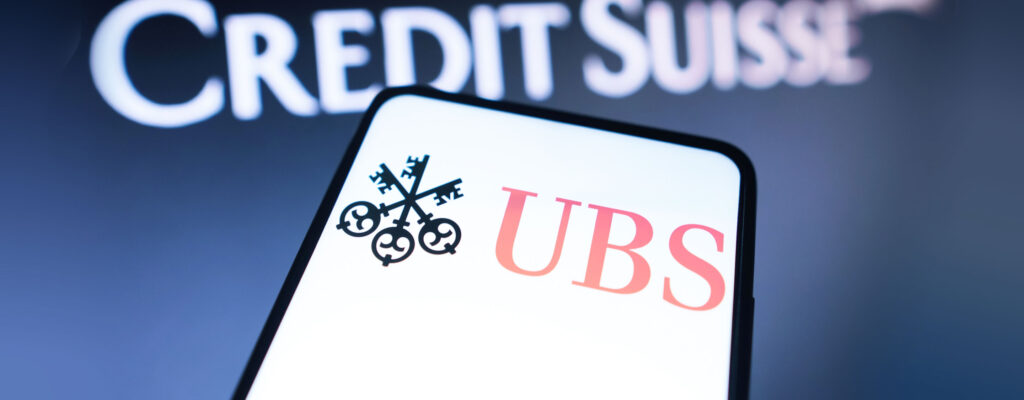 UBS Credit Suisse Website Header